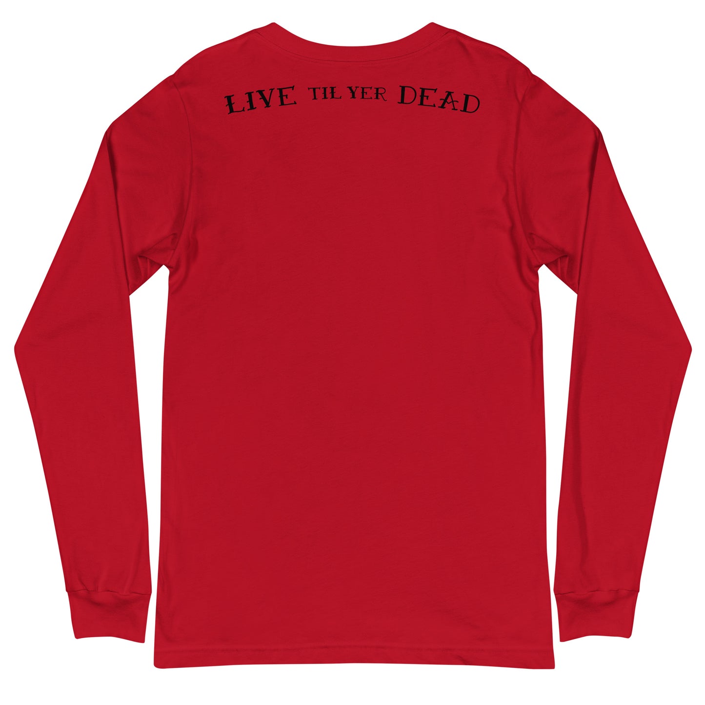 Red Skeleton Long Sleeve