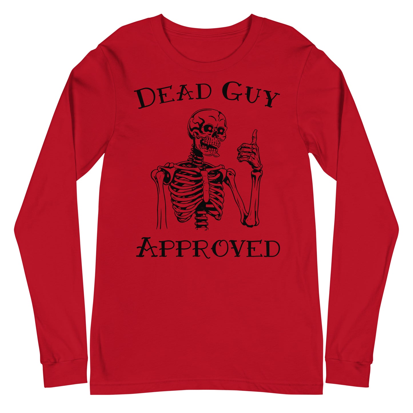 Red Skeleton Long Sleeve