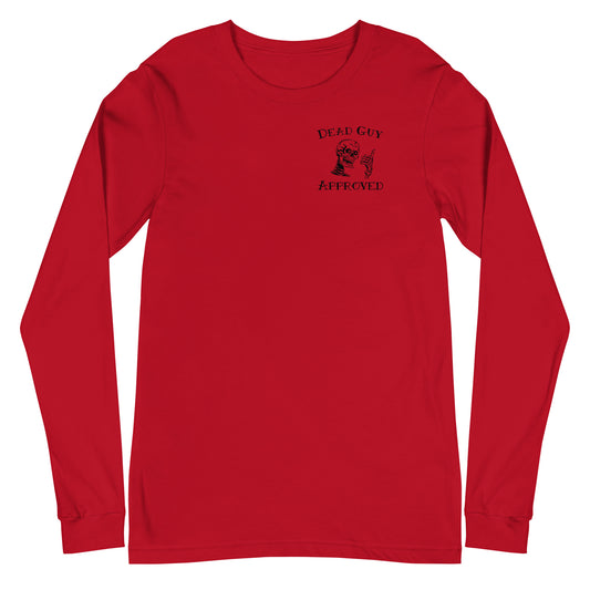 Red Minimal Long Sleeve